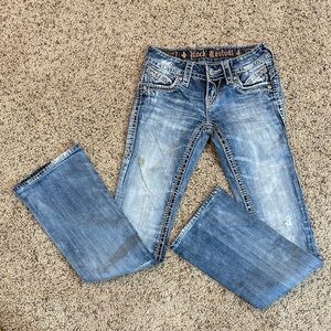 Rock Revival Medium Blue Washed Bootcut Jeans